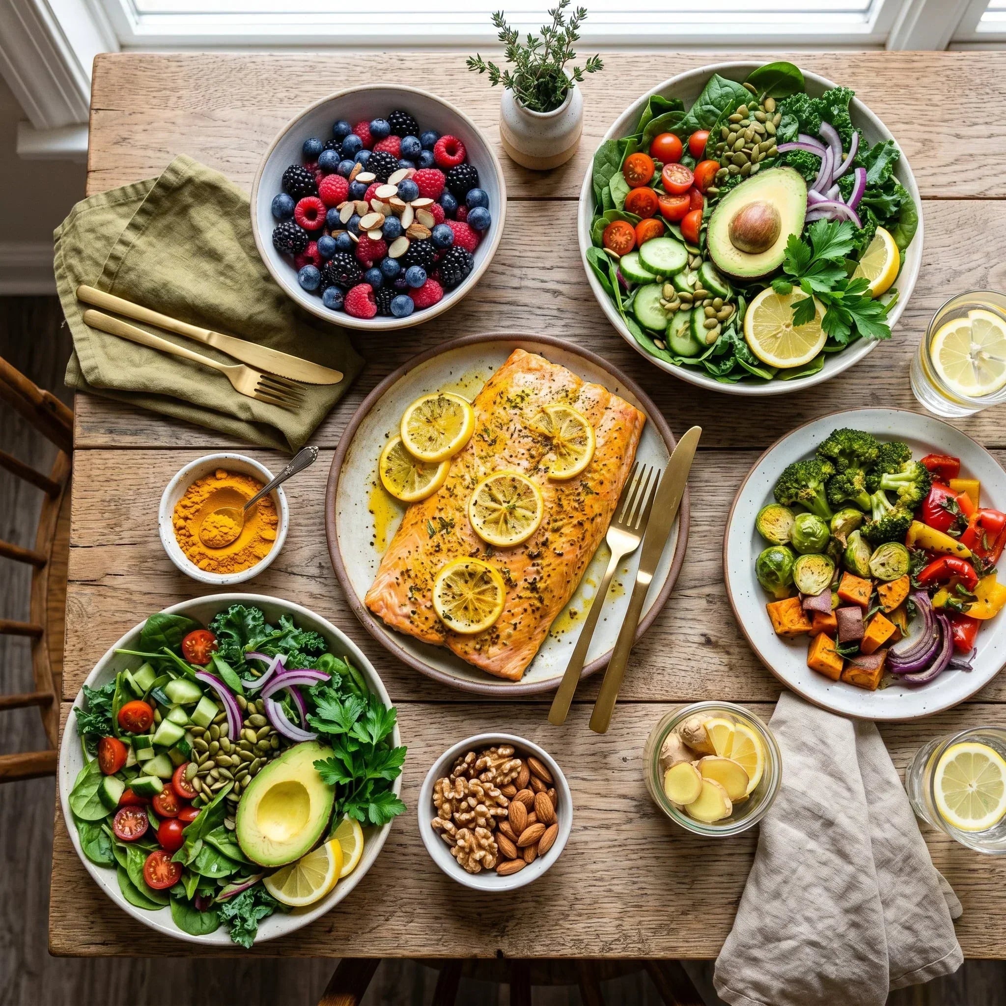 Alimentation Anti-Inflammatoire : Guide Complet pour Apaiser les Douleurs Chroniques Image