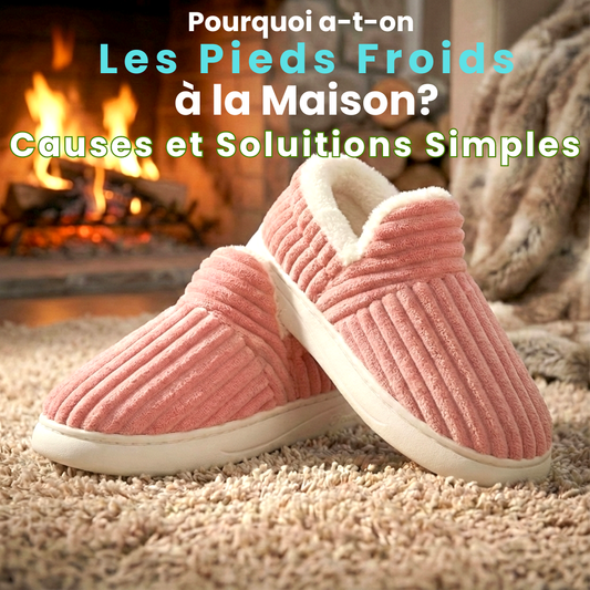 Pourquoi a-t-on les pieds froids à la maison ? Causes et solutions simples
