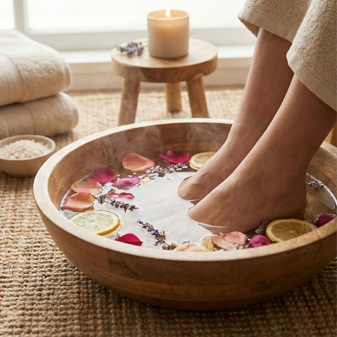 Le guide ultime du bain de pieds relaxant : Offrez une pause à vos pieds. Image